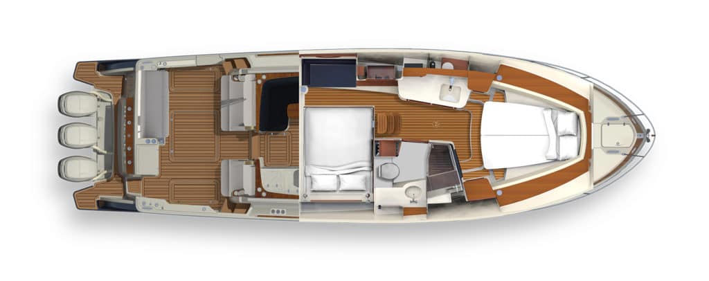 Hinckley’s Sport Boat 40x