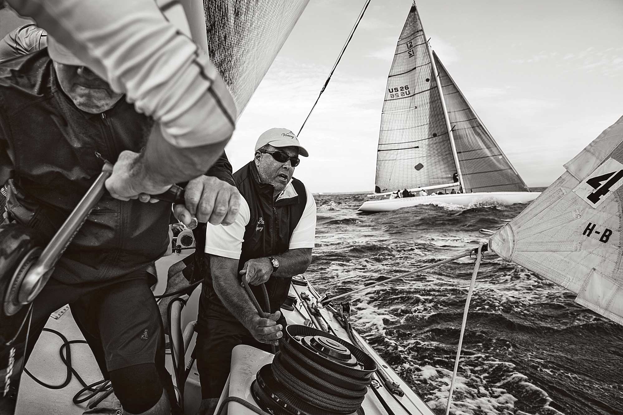 Classic America's Cup 12 Meter Crew - America's Cup Charters