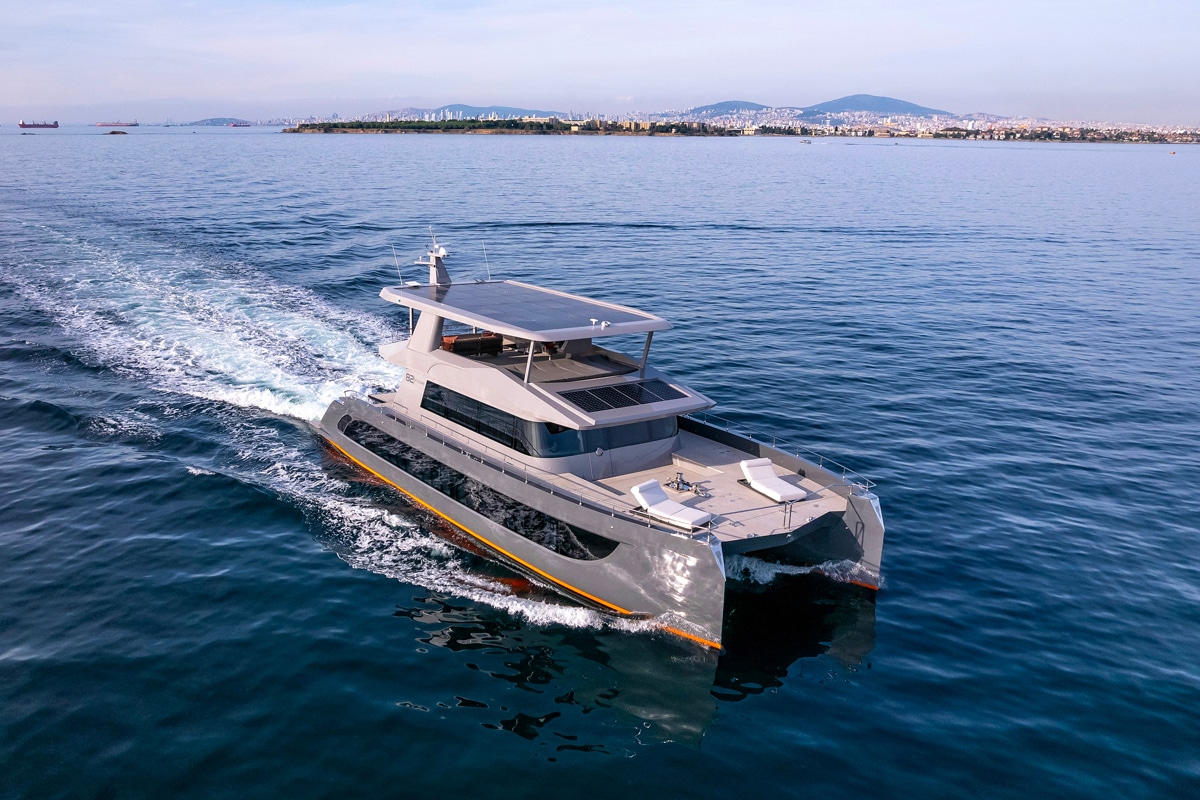 VisionF Launches Flagship Power Catamaran | Yachting