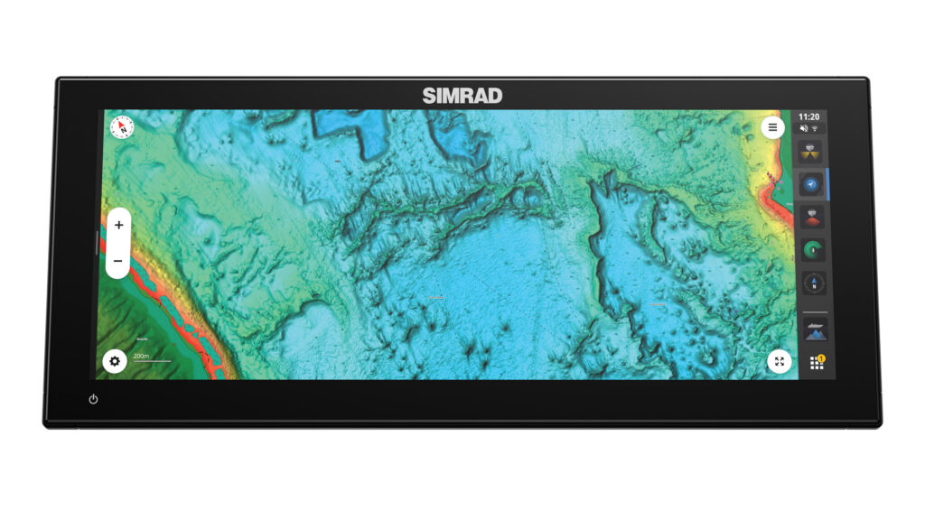 Simrad NSX Ultrawide display