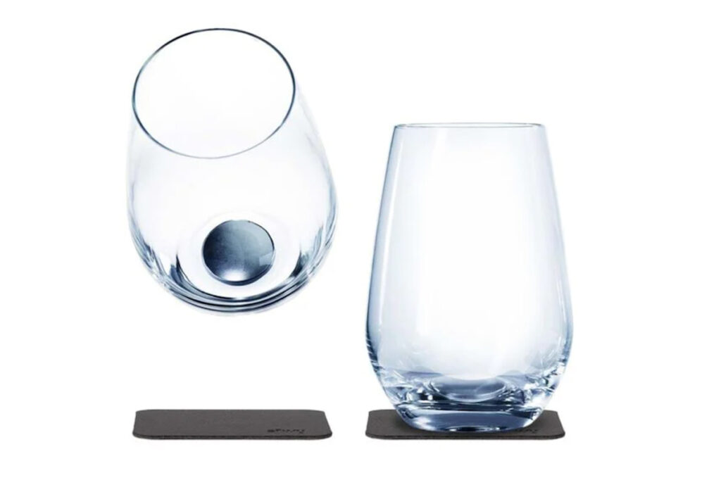 Silwy Magnetic Crystal Longdrink Glasses