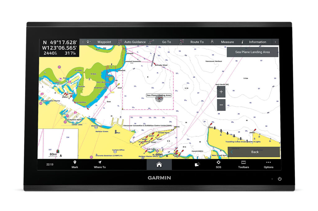 Garmin chart