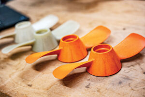 Torqeedo recycled propellers