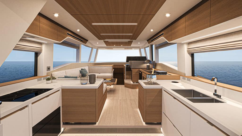 Pardo Yachts Endurance 60 interior