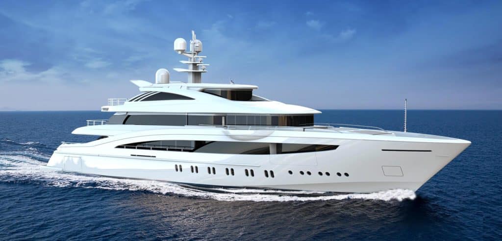 170 foot yacht cost