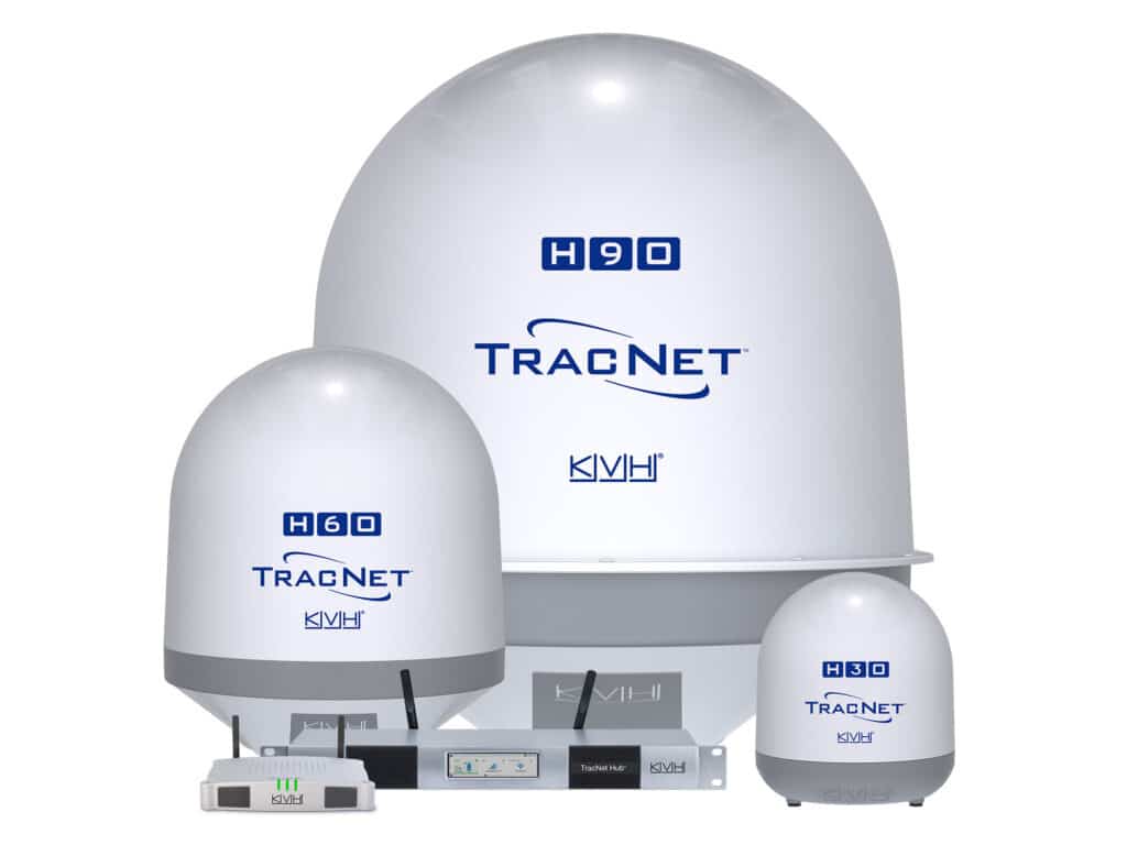 KVH TracNet Hybrid Antennas