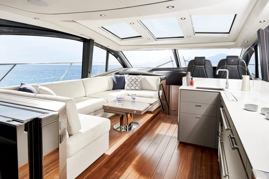 Princess Yachts V55 interior