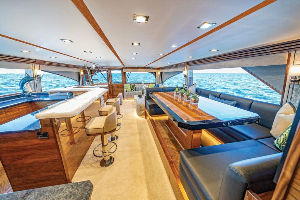 Viking Yachts 90C interior