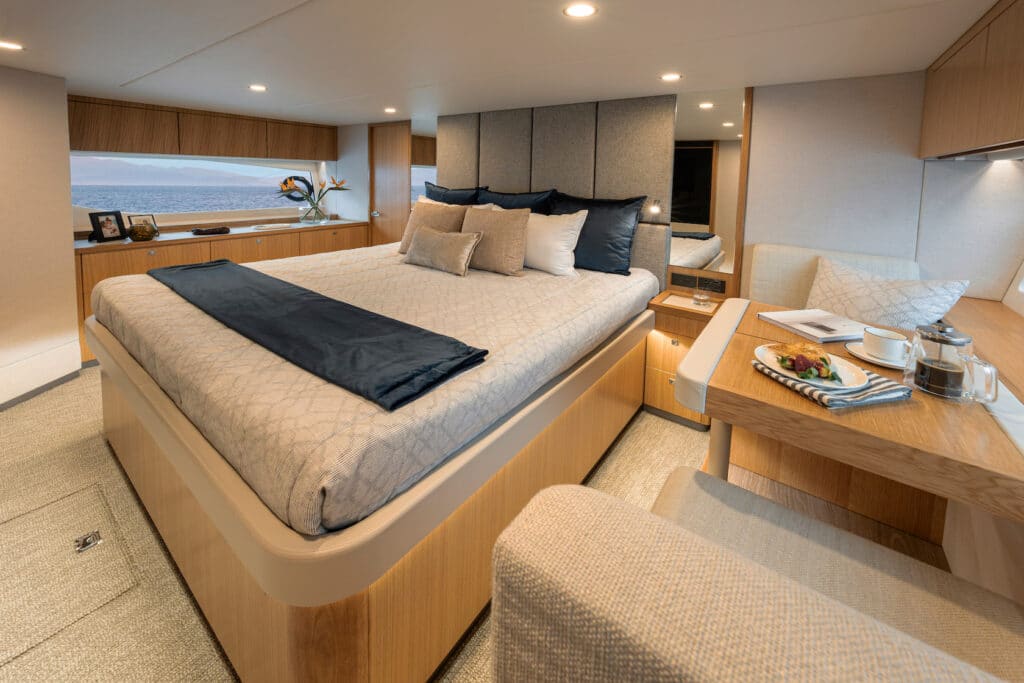 Riviera 58 SMY stateroom